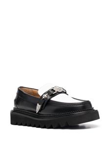 Toga Pulla Loafers met gesp - Zwart