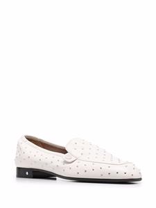 Laurence Dacade Angela leren loafers - Wit