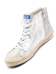 Golden Goose Sneakers met logopatch - Zilver