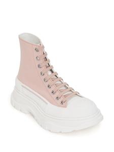 Alexander McQueen Tread Slick high-top sneakers - Roze