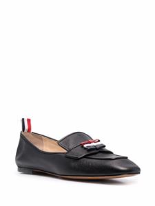 Thom Browne Loafers met drie strikken - Zwart
