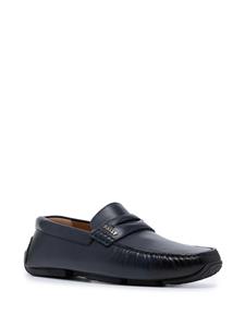 Bally Loafers met logo - Blauw