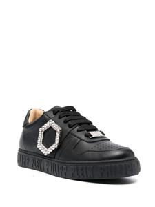 Philipp Plein Leren sneakers - Zwart