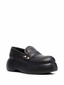 AGL Leren loafers - Zwart