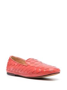 Henderson Baracco Era gevlochten loafers - Rood