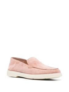 Santoni Loafers met ronde neus - Roze