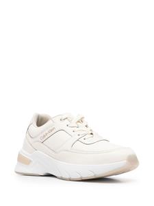Calvin Klein Sneakers met geborduurd logo - Beige