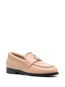 Lanvin Loafers met logoplakkaat - Beige