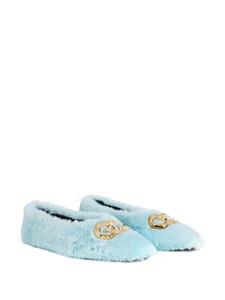 Giuseppe Zanotti Lucreciia loafers van imitatiebont - Blauw
