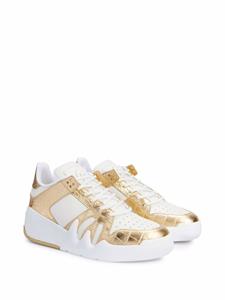 Giuseppe Zanotti Talon sneakers met vlakken - Wit