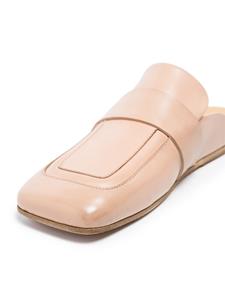 Marsèll Slippers met vierkante neus - Beige