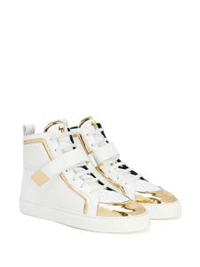 Giuseppe Zanotti Zenas high-top sneakers - Wit