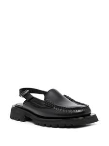 Hereu Slingback loafers - Zwart