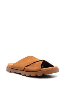 Camper Brutus leren sandalen - Bruin