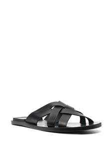 Officine Creative Kontaire leren sandalen - Zwart