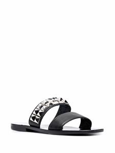 Philipp Plein Sandalen met studs - Zwart