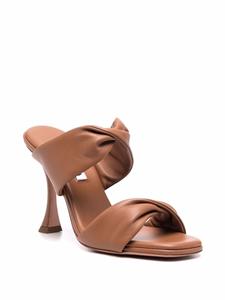 Aquazzura Twist muiltjes - Bruin