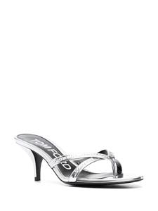TOM FORD Metallic muiltjes - Zilver