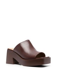 Tod's Muiltjes met plateauzool - Bruin