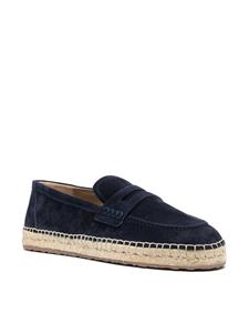 Gianvito Rossi Suède espadrilles - Blauw