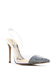 Alexandre Vauthier Amber Ghost 100 pumps verfraaid met kristallen - 010WHITE