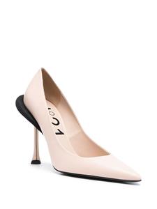 Nº21 Pumps met mesh afwerking - Beige