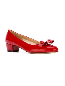 Ferragamo Viva leren pumps - Rood