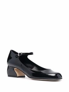 Si Rossi Leren pumps - Zwart