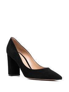 Gianvito Rossi Pumps met blokhak - Zwart