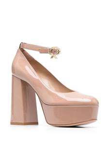 Gianvito Rossi Glanzende pumps - Roze