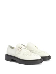 Giuseppe Zanotti Adric veterschoenen met studs - Wit