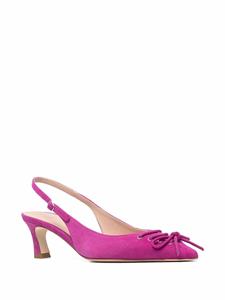 Scarosso Livv suède pumps - Roze