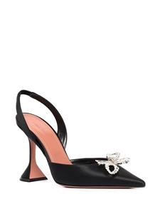 Amina Muaddi Rosie slingback pumps - Zwart