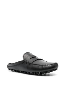 Tod's Gommino Bubble leren muiltjes - Zwart