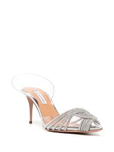 Aquazzura Gatsby Sling pumps - Zilver