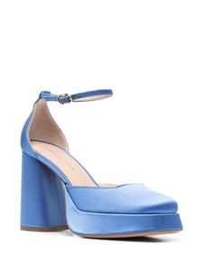 Roberto Festa Nicla 110mm square-toe pumps - Blauw