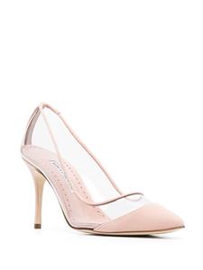 Manolo Blahnik Pachana doorzichtige pumps - Roze