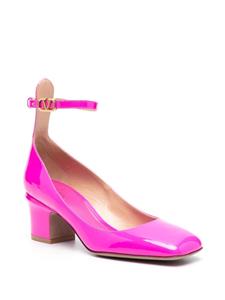 Valentino Tan-Go lakleren pumps - Roze