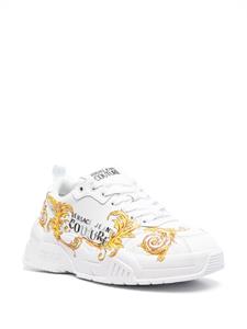 Versace Sneakers met logoprint - Wit
