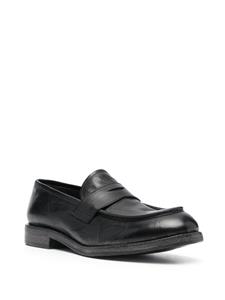 Moma Leren loafers - Zwart