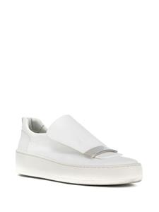 Sergio Rossi Blair slip on sneakers - Wit