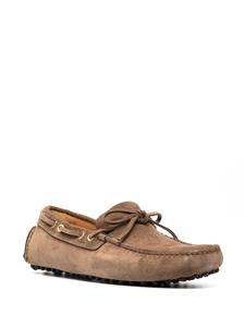 Car Shoe Loafers met geribbelde zool - Bruin