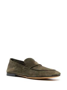 Guya suède loafers - Groen