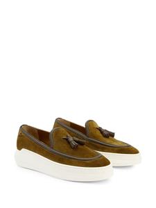 giuseppezanotti Giuseppe Zanotti Conley loafers met kwastje - Bruin