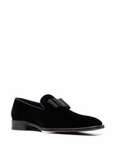 Dsquared2 Ubaldo fluwelen loafers - Zwart