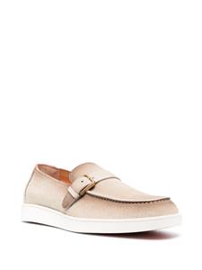 Santoni Suède loafers - Beige