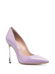 Casadei Blade Tiffany 110mm leather pumps - Paars