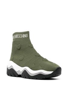 Love Moschino Stretch sneakers - Groen
