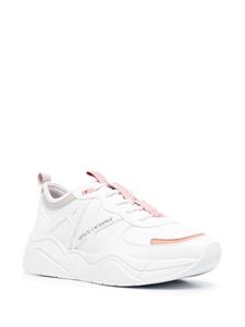 Armani Exchange chunky-sole low-top sneakers - Wit