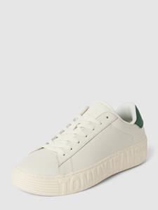 Tommy Jeans Sneaker "TJM LEATHER OUTSOLE", mit Kontrastbesatz an der Ferse